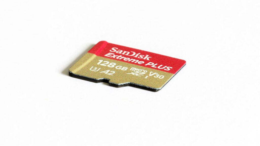 SanDisk Extreme Plus microSDXC 128 Go Classe 10 U3 A2 V30