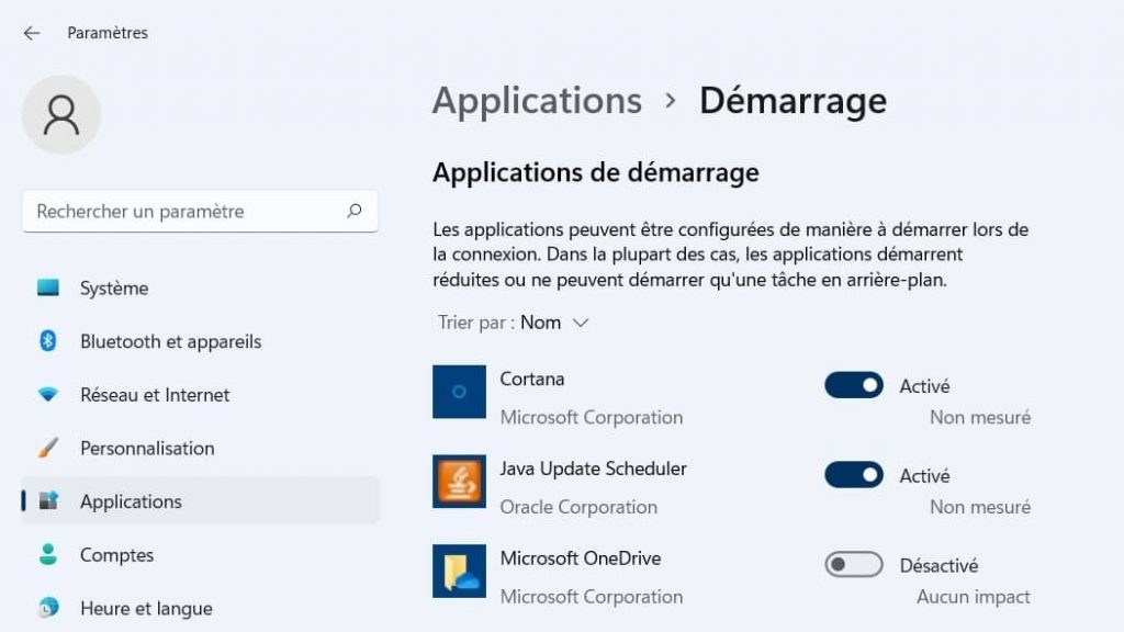 Windows 11 : bien gérer les applications au démarrage
