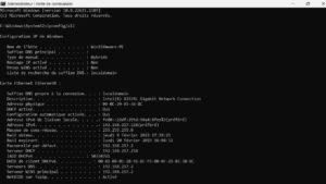 Lire la suite à propos de l’article Commande ipconfig sur Windows dans le détail