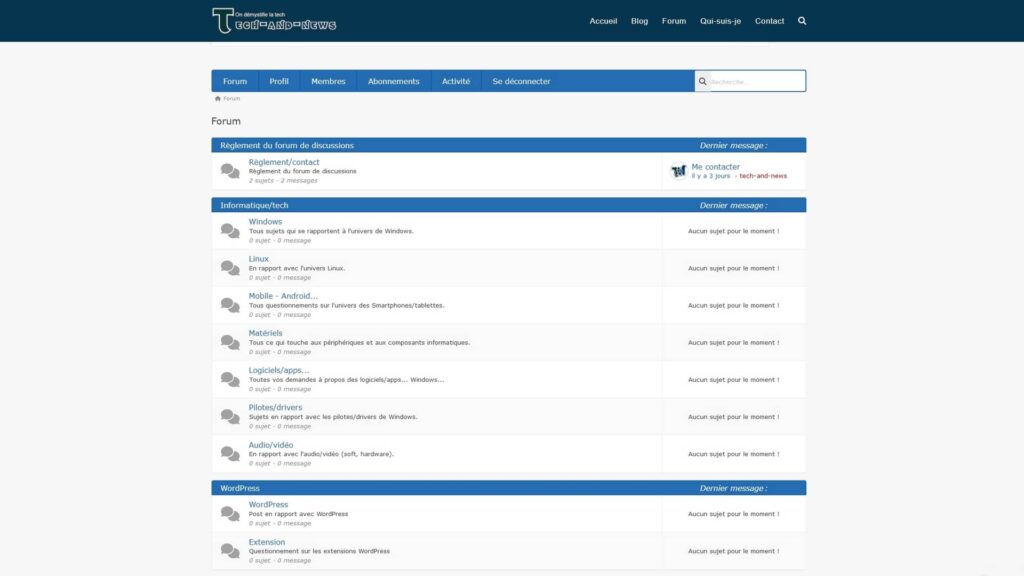 Asgaros Forum, un forum simple pour votre site WordPress