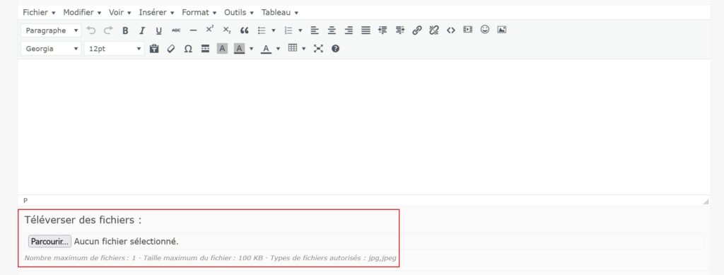Téléverser des fichiers sur un message d'un forum Asgaros