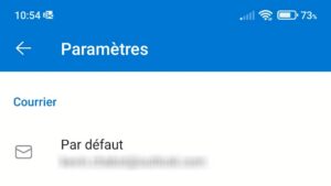 Lire la suite à propos de l’article Outlook Android : définir un compte de messagerie par défaut