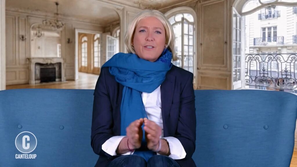Deepfake de Marine Le Pen du 08-03-2021