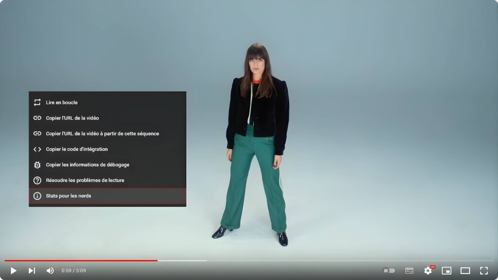 Accès aux stats pour les nerds sur YouTube