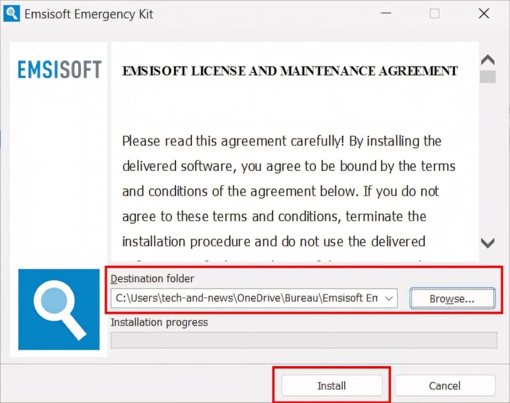 Copie des fichiers et mises à jour