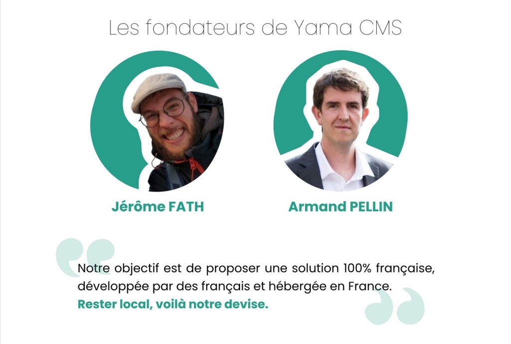 Les fondateurs de Yama CMS