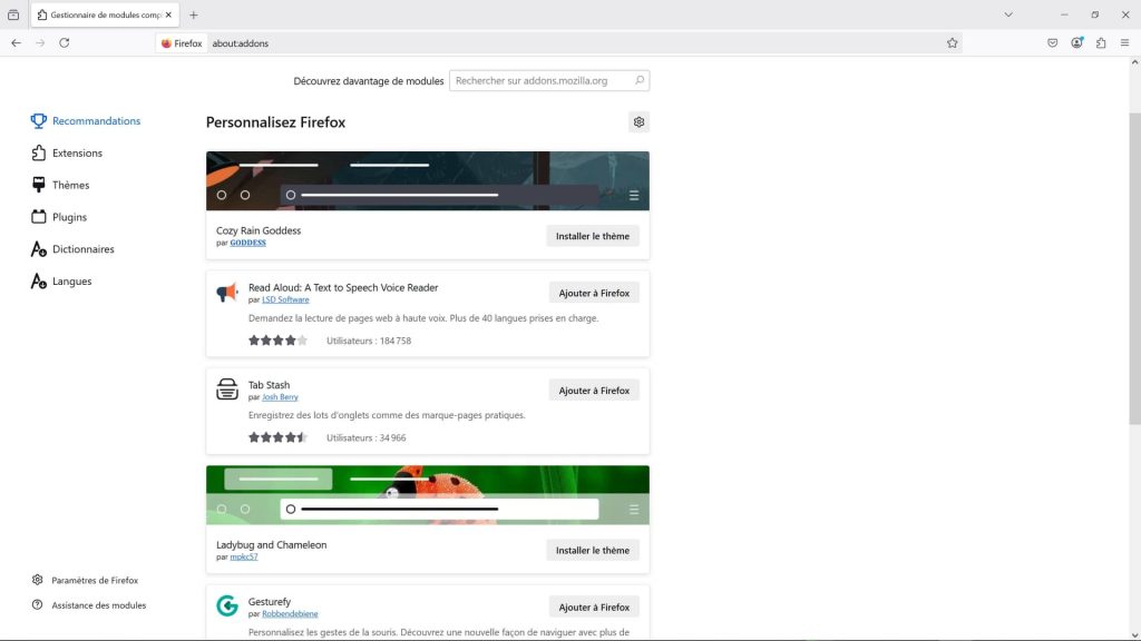 Firefox : comment installer facilement une extension ?