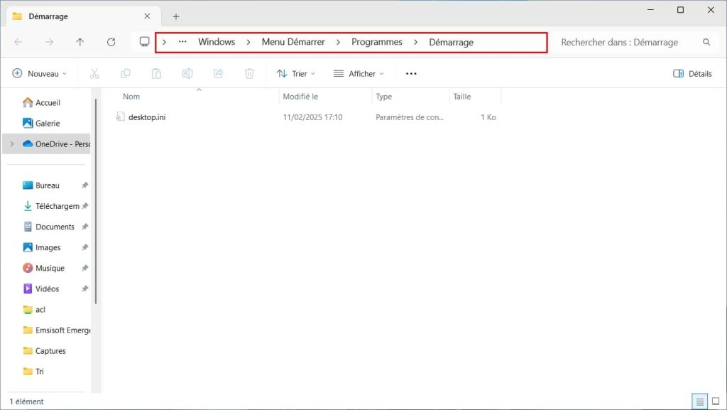 Dossier de Démarrage