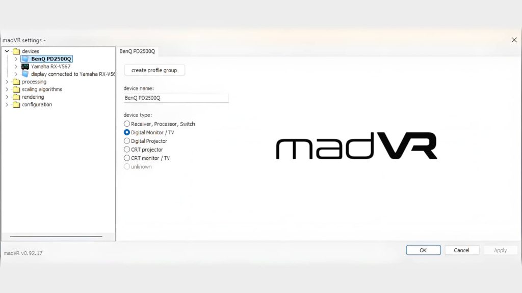 MadVR, le guide complet – obtenir une image top qualité – ma méthode