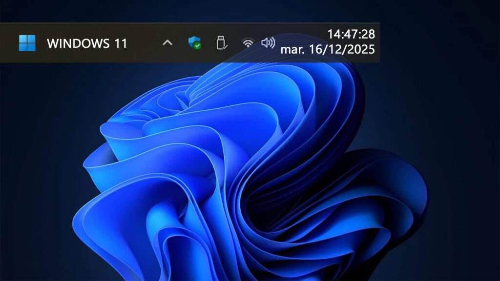 Windows 11 : comment afficher les secondes dans l’horloge ?