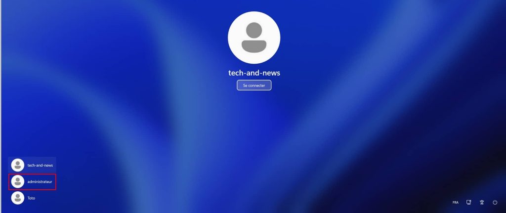 Windows 11, écran de verrouillage Windows