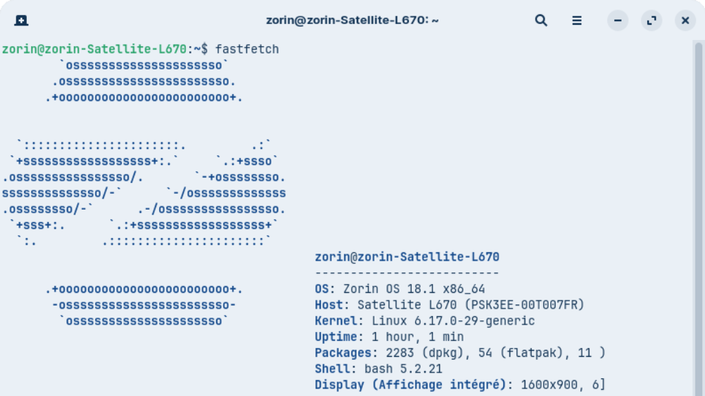 Comment installer Fastfetch sur Linux ?