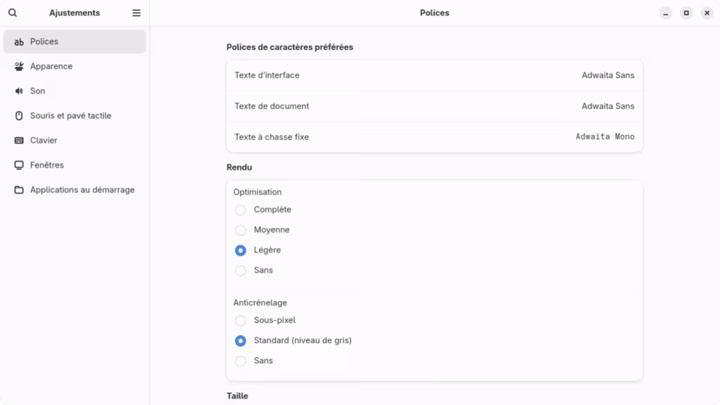 Gnome Tweaks, ajustements, ajouter facilement une application au démarrage