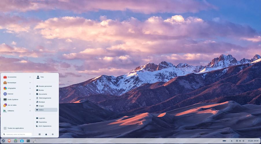 L'environnement de Zorin OS basé sur du Gnome personnalisé